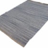 Zola Polo Blue Handwoven Flat Weave Rug - Image 4