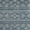 Feza Steel Grey Handknotted  Art Silk Rug