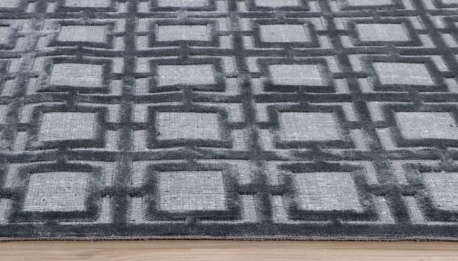 Kia Smoke Handloom Rug - Image 3